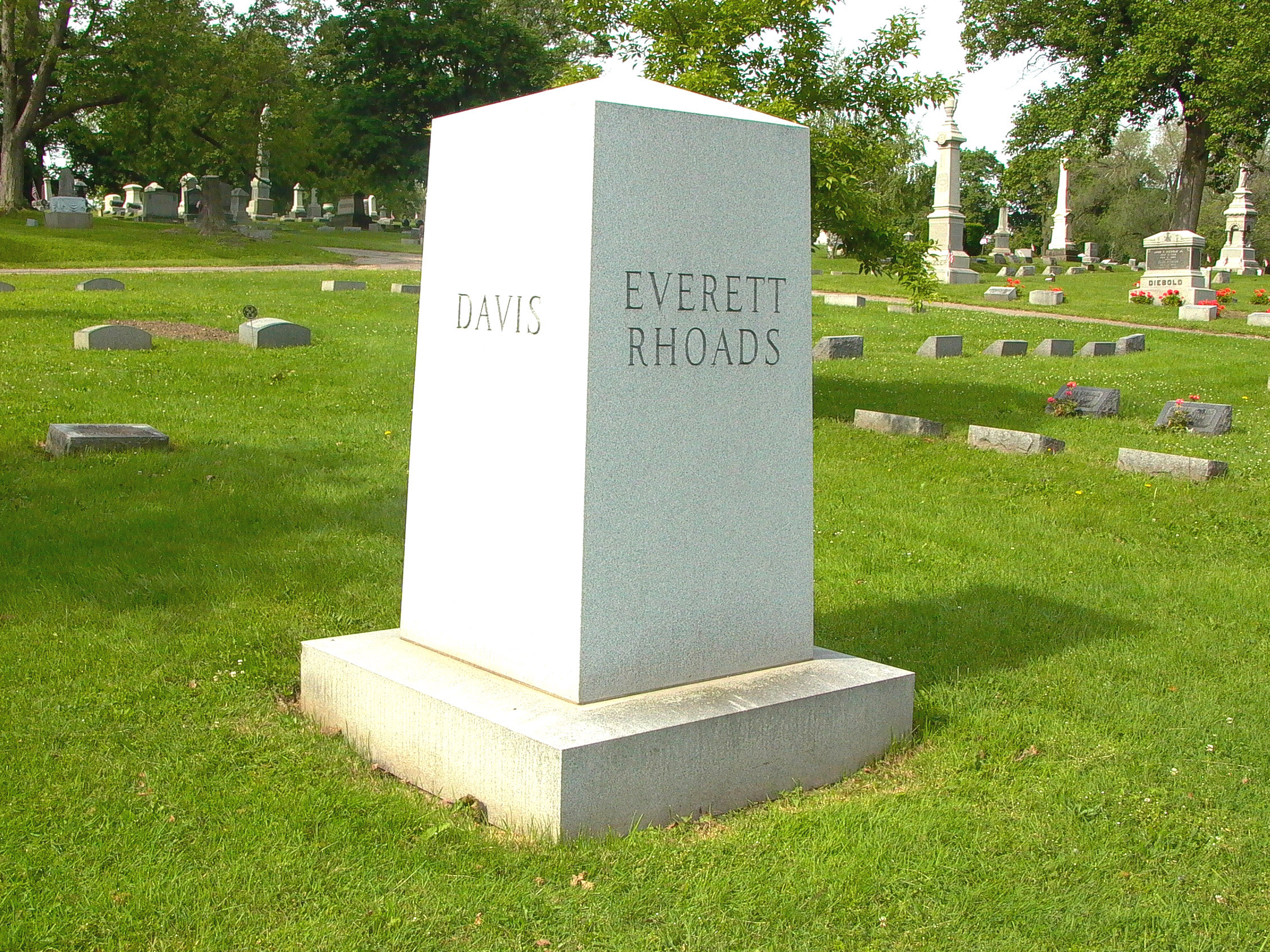 Hart Cemetery Headstones, Hart Township, Oceana County, Michigan